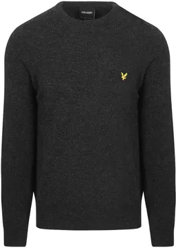 Lyle and Scott Lyle & Scott Pull Lammwolle Schwarz - Größe L – Produktbild 1 von 1
