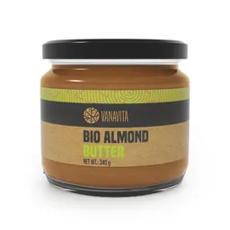 GymBeam Bio VanaVita BIO Mandelbutter 340 g – Produktbild 1 von 1