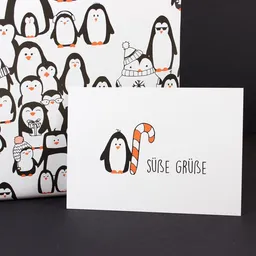 Bow & Hummingbird Bow & Hummingbird Postkarte "Süße Grüße" – Produktbild 1 von 1