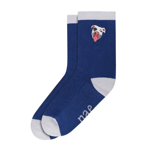 Nae Vegan Shoes Nae Vegan Shoes NAE Doggie Socks, Blue, – Produktbild 1 von 2