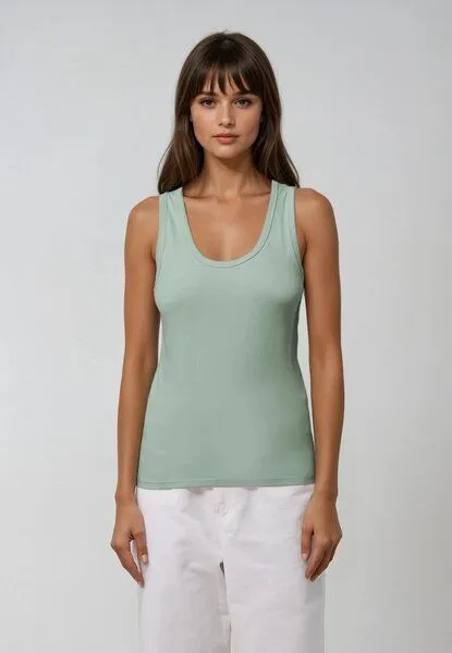 TORLAND TORLAND Damen Tanktop, Grün (aloe), – Produktbild 2 von 4