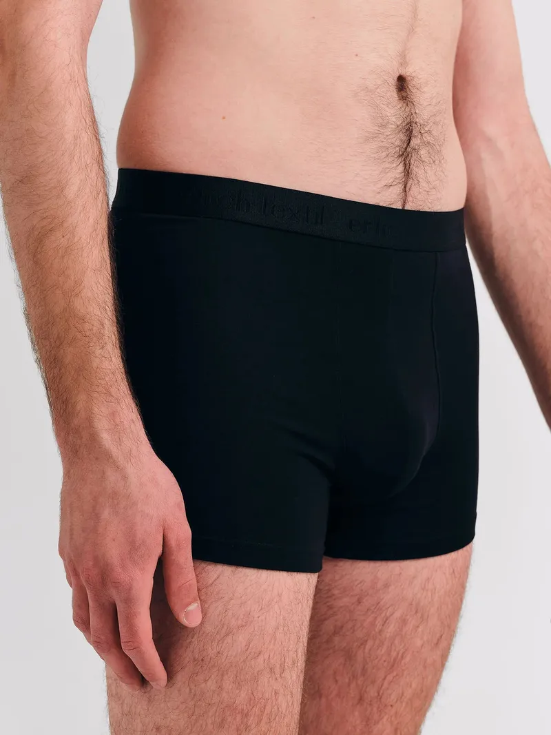 erlich textil erlich textil Casual Cotton Pants im 3er Pack für Männer aus Baumwolle in schwarz, Schwarz, – Produktbild 1 von 2