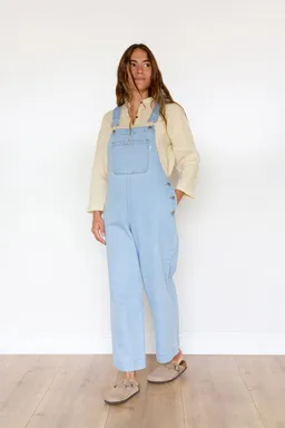 TWOTHIRDS TWOTHIRDS Damen vegan Latzhose Elba Fresh Blue – Produktbild 1 von 1