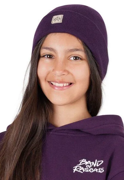 Band of Rascals Band of Rascals Basic Beanie, Dark-purple, – Produktbild 1 von 2