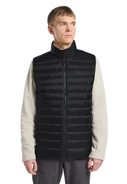 Jack Wolfskin Jack Wolfskin Pilvi Down Vest Men Rds Isolierende winddichte Daunenweste Herren M black – Produktbild 1 von 1