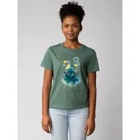 watapparel watapparel T-Shirt Frauen Yoga & Meditation, Green bay, – Produktbild 1 von 1