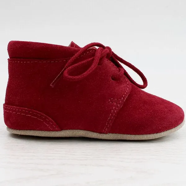 Pololo Pololo Laufanfänger- Barfußschuh "Porto", 3 Farben, ungefüttert, Rot, – Produktbild 2 von 4