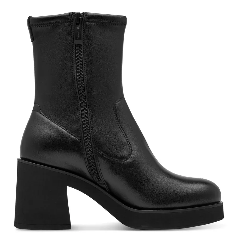 Tamaris Tamaris Stiefelette 100% vegan, Schwarz, – Produktbild 7 von 8