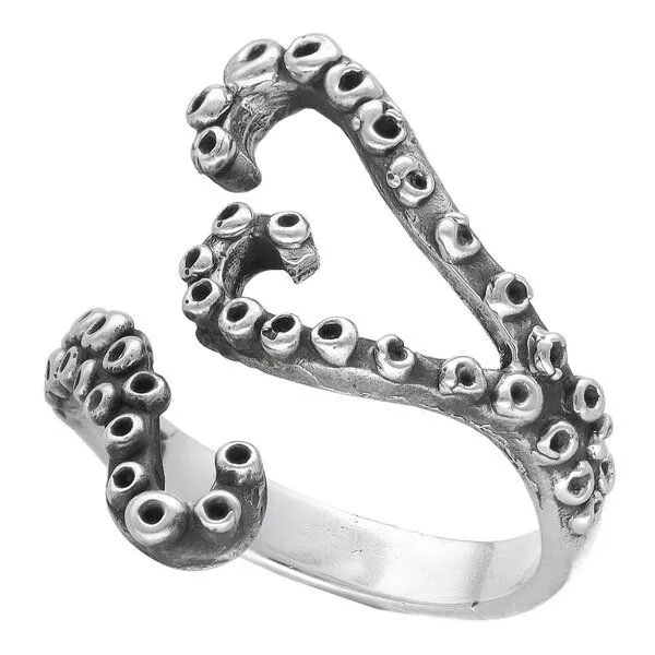 pakilia pakilia Silber Ring Tentakel Fair-Trade und handmade – Produktbild 2 von 4