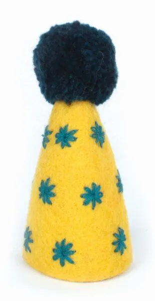 El Puente El Puente Eierwärmer "Spring" | Fair Trade & Handmade aus Nepal, Gelb, – Produktbild 1 von 1