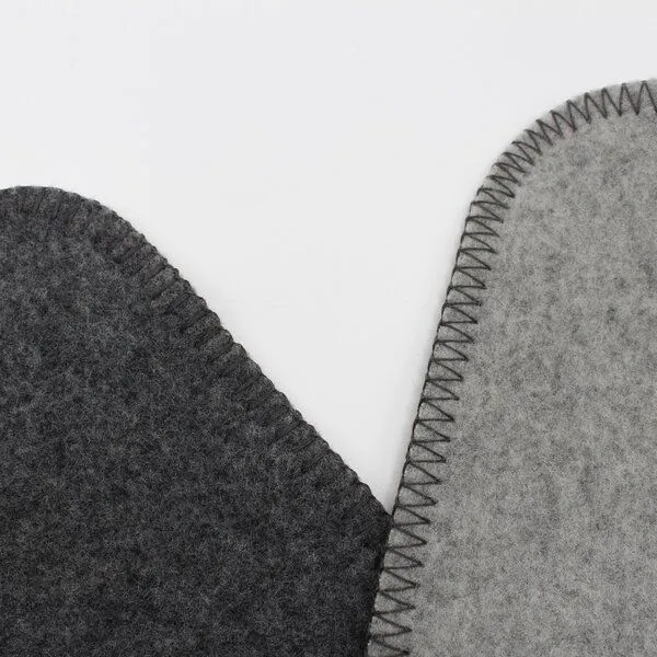 Kaipara - Merino Sportswear Kaipara - Merino Sportswear Die Heimische – Merino-Decke 150 cm x 220 cm (1650 g), Anthrazit-grau, – Produktbild 3 von 3