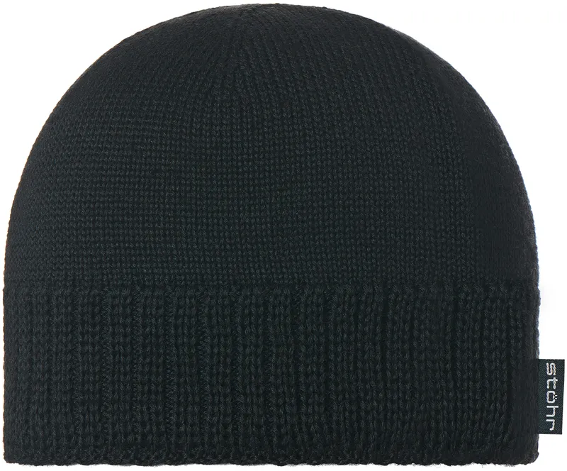 Stöhr Stöhr Roman Mütze Unisex schwarz, Schwarz, – Produktbild 1 von 1