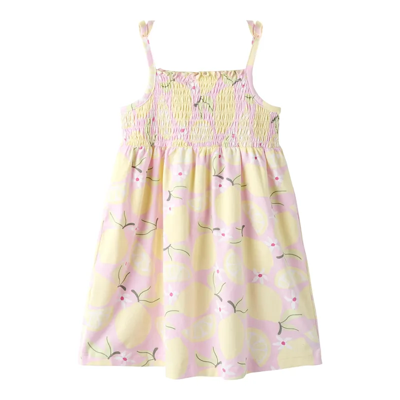 name it Name It Kleid ohne Arm Zitronen, Rosa | gelb, – Produktbild 1 von 1