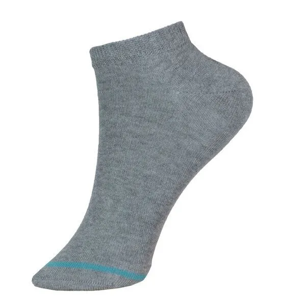 grödo grödo Kinder Sneaker Socken Füssling Effektringel Bio Baumwolle Elasthan, Coke-gletscher, – Produktbild 1 von 1
