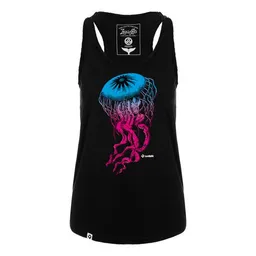 Lexi&Bö Lexi&Bö Fette Qualle Tank Top Long Cut Damen – Produktbild 1 von 1
