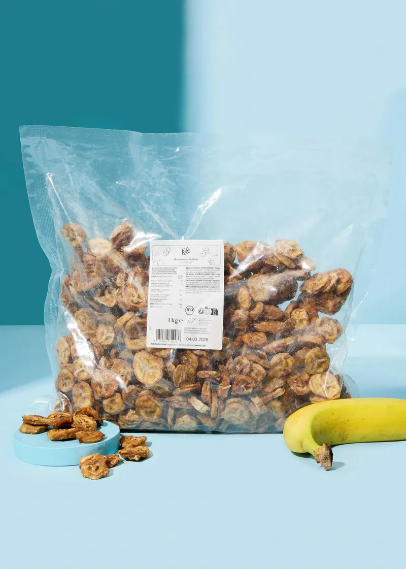 KoRo Getrocknete Bio Bananenscheiben aus Sri Lanka 1 kg – Produktbild 2 von 5