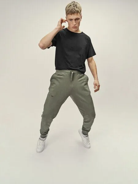 WOTE WOTE Sweatpants aus Bio-Baumwolle, Oliv, – Produktbild 3 von 4