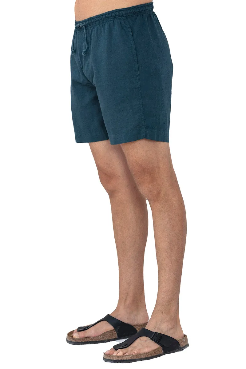 RAVENS VIEW IBIZA RAVENS VIEW IBIZA Herren vegan Shorts Tom Ocean Blue, Teal, – Produktbild 2 von 2