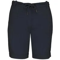 YTWOO YTWOO Damen Bermuda-Shorts Straight Fit aus nachhaltigen Lyocellfasern und Leinen – Produktbild 1 von 1