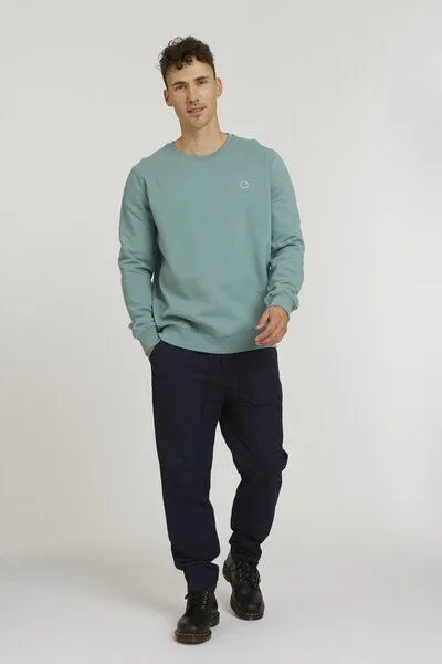 THOKKTHOKK ThokkThokk Herren Sweatshirt TT1029 aus Bio-Baumwolle, Soft moss (grün), – Produktbild 2 von 4