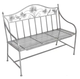 Garden Pleasure Garden Pleasure Gartenbank aus Metall – Produktbild 1 von 1