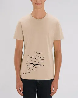 Human Family Human Family Bio Unisex T-Shirt "Create - Free Birds" in verschiedenen Farben – Produktbild 1 von 1