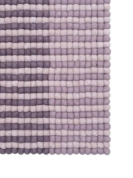 myfelt myfelt Filzkugelteppich Whisper rechteckig, 100% Schurwolle, Fade, – Produktbild 1 von 4