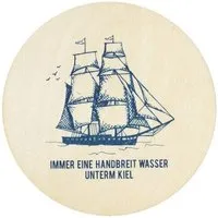 Bow Hummingbird Bow & Hummingbird Untersetzer Wasser unterm Kiel – Produktbild 1 von 1