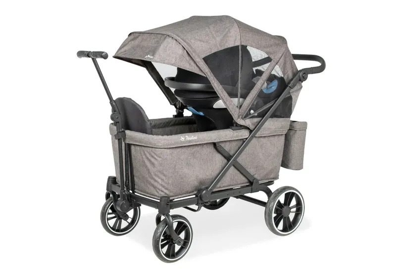 Pinolino Pinolino Klappbollerwagen „Cruiser PI 500”, Grau, – Produktbild 2 von 3
