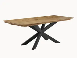 allnatura Tisch Aurana-Estenda Auszug 50 cm 90x200 cm Edelstahl gebürstet – Produktbild 1 von 1