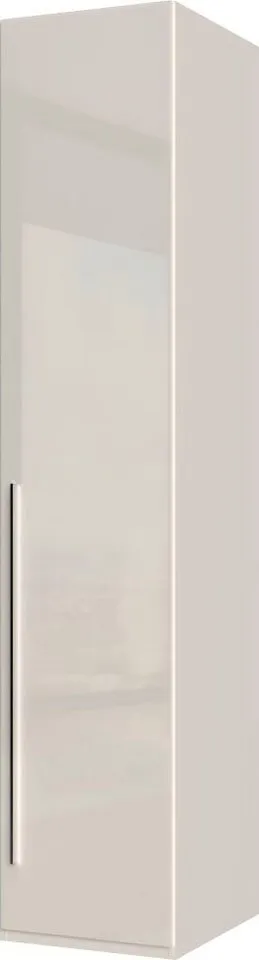 OTTO home Kleiderschrank Piano, UV lackiert, hochglänzend in beige oder weiß, FSC-zertifiziert (Made in Europe) in vielen Breiten, Höhe 224cm, mit Soft-Close Funktion, Beige|grau, – Produktbild 7 von 8