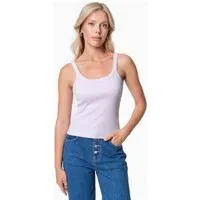 ORGANICATION ORGANICATION IPEEK | Ripp-Tanktop aus TENCEL Modal und Bio-Baumwolle, Soft lilac, – Produktbild 1 von 1