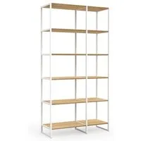 ekomia ekomia Regal Wega M, Weiß, – Produktbild 1 von 1
