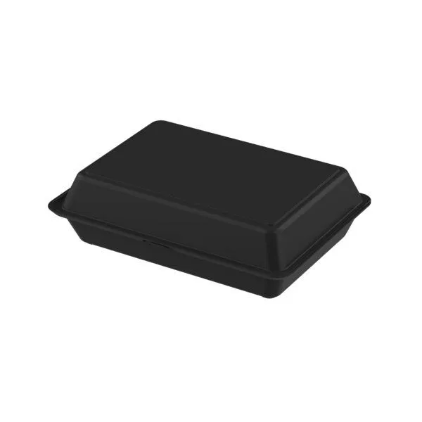 REuse REuse Menübox XL ohne Trennstege, Schlichtes schwarz, – Produktbild 1 von 3