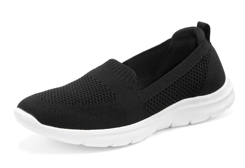 Lascana Slipper schwarz, Schwarz, – Produktbild 1 von 3