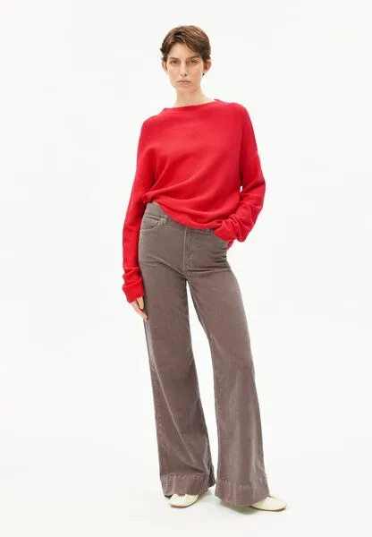 ARMEDANGELS ARMEDANGELS MERINAA Damen Pullover aus Bio-Baumwolle, Candy apple, – Produktbild 4 von 4
