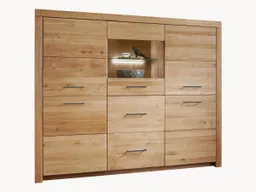 Highboard "Sorano" | ohne Beleuchtung | Silber | Variante 01 – Produktbild 1 von 1