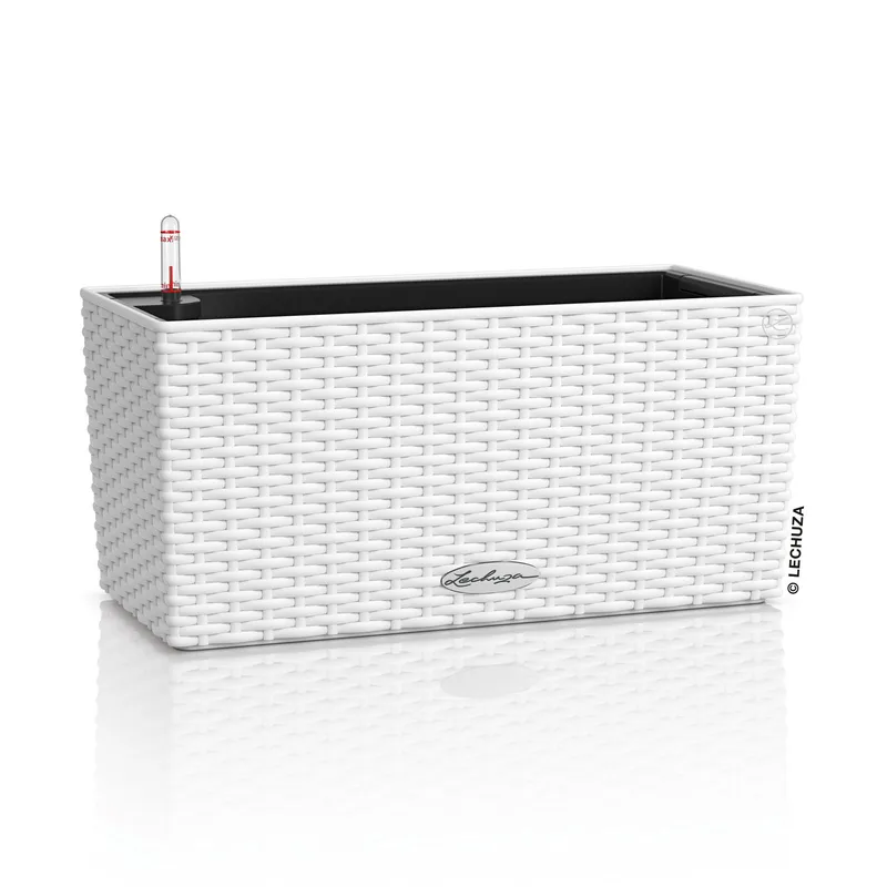 Lechuza® Lechuza® 'Balconera Cottage 40', weiß, ca. 40 x 19 x H 19 cm, Weiß, – Produktbild 1 von 1