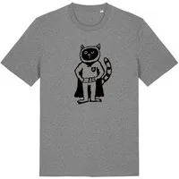 päfjes Superkater Karlo / Superheld - päfjes Fair Wear Bio Männer T-Shirt – Produktbild 1 von 1