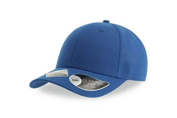 Atlantis Headwear Atlantis Headwear Joshua Cap Klassische Baseballkappe verstellbarer Klettverschluss, Royal (blau), – Produktbild 2 von 3