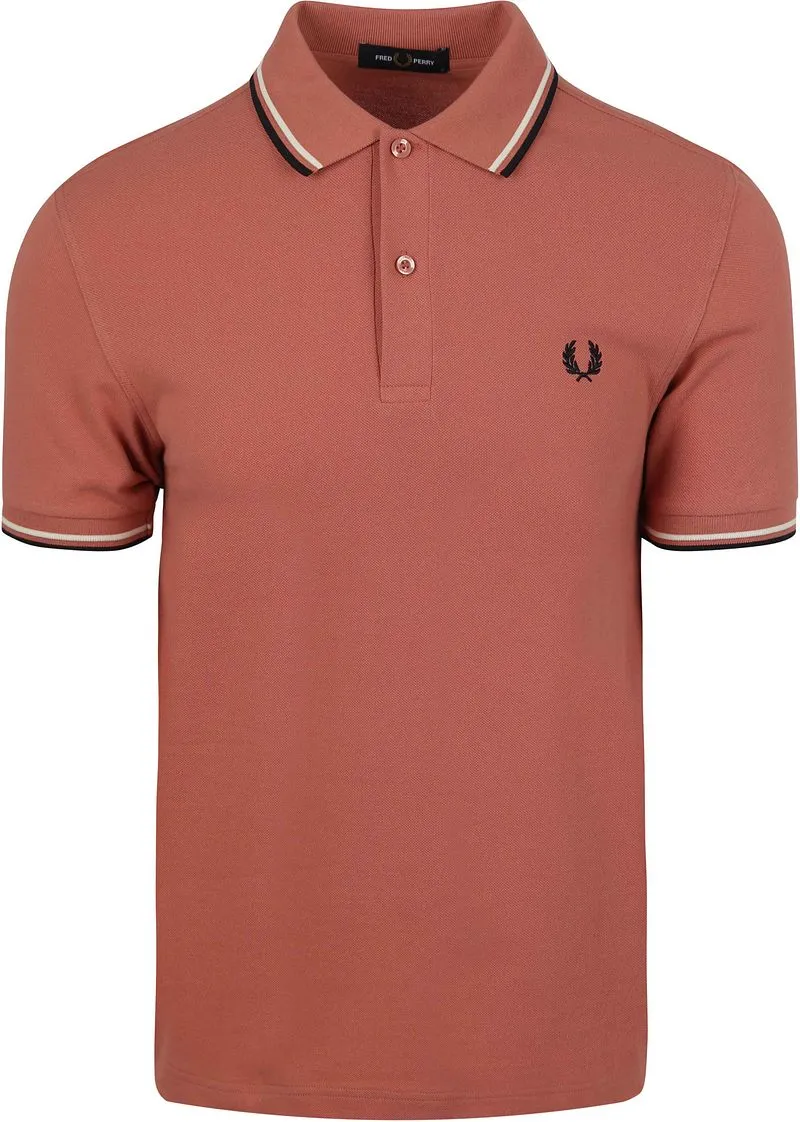 Fred Perry Fred Perry M3600 Polo Rosa Y63 - Größe L, Pink, – Produktbild 2 von 4