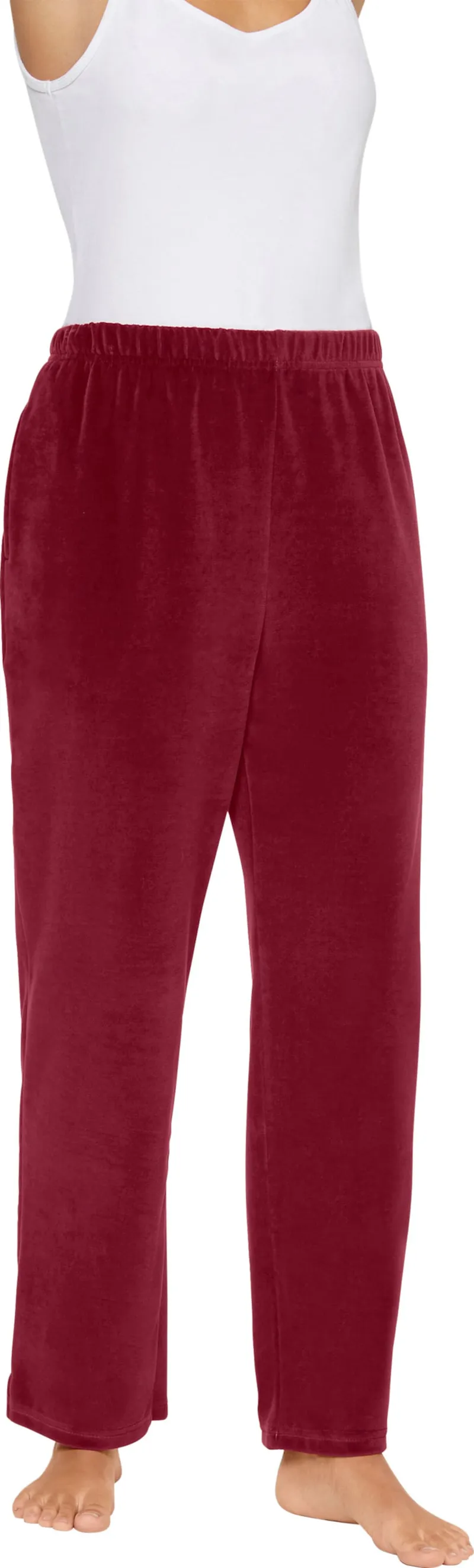 feel good Nickihose dunkelrot, Dunkelrot, – Produktbild 3 von 3