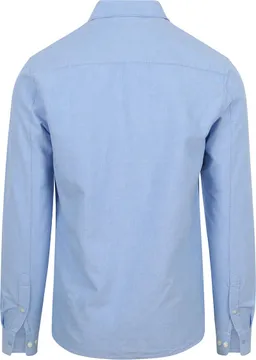 KnowledgeCotton Apparel KnowledgeCotton Apparel Hemd Melange Hellblau - Größe XXL – Produktbild 1 von 1