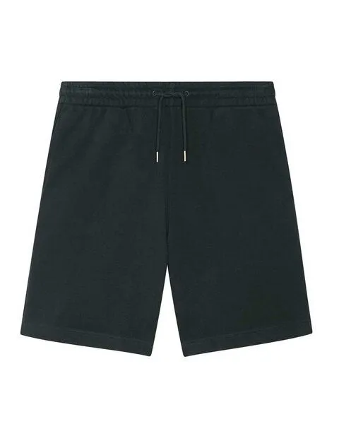 YTWOO YTWOO Sweatshorts, Joggingshorts aus 100% Cotton (Bio) - Organic Carded, Fair Trade, Schwarz, – Produktbild 4 von 4