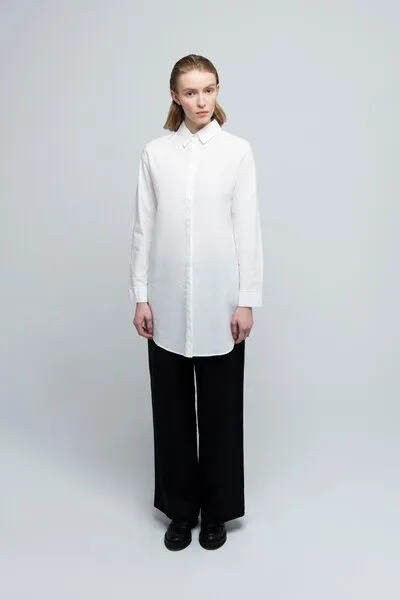 SHIPSHEIP SHIPSHEIP JOAN - Damen Hemdbluse aus Bio-Baumwolle – Produktbild 2 von 4
