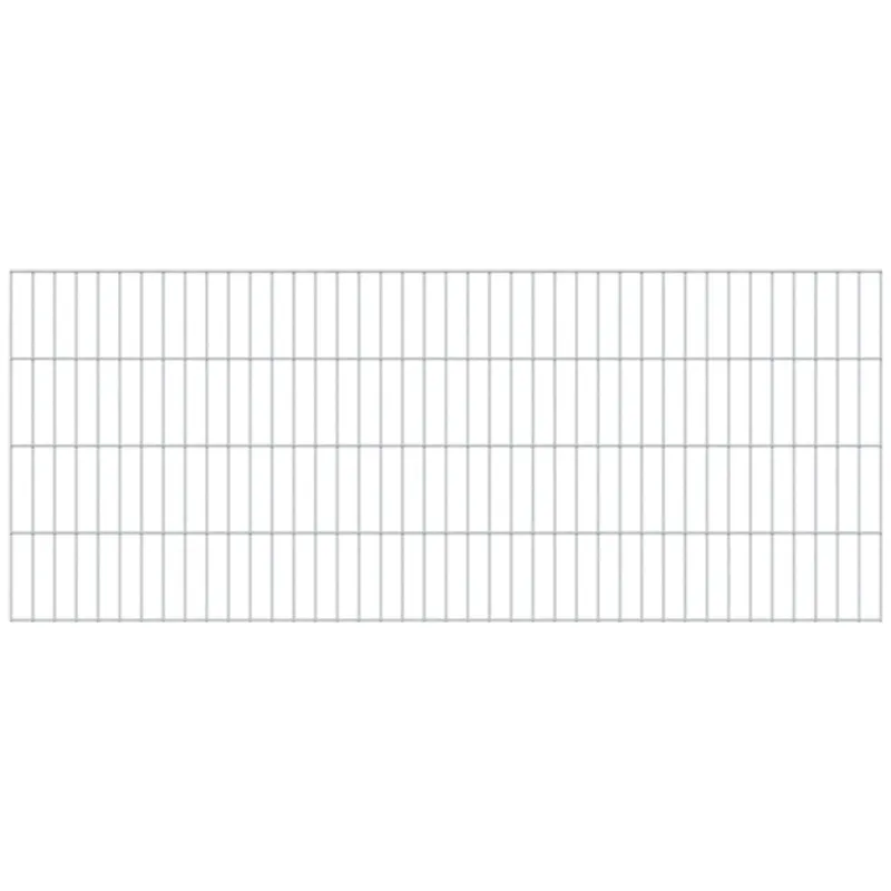 Alberts ALBERTS Doppelstab-Gittermatte, feuerverzinkt, BxH2000x800mm, Draht-Ø6/5/6, Masche50x200mm – Produktbild 1 von 1