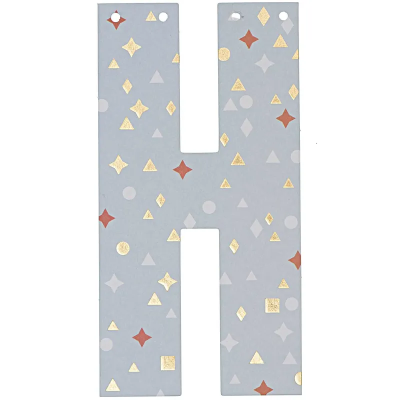 Rico Design Rico Design Buchstabe für Girlande 14cm H – Produktbild 1 von 1