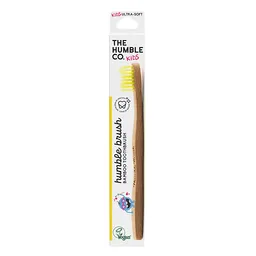 The Humble The Humble Co. Bambus-Zahnbürste für Kinder Ultra Soft - Gelb – Produktbild 1 von 1