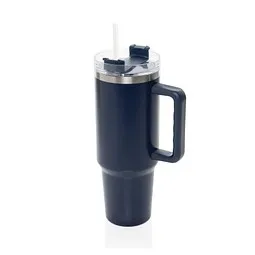 XD Collection XD Collection Stadley Becher aus RCS recyceltem Sainless Steel 1200ml, Dunkelblau, – Produktbild 1 von 1