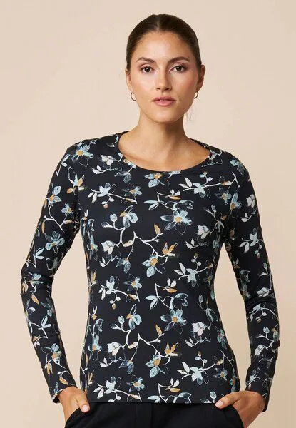 LANA Organic LANA Organic Shirt, Modell Nina, Druck natalia, – Produktbild 1 von 4